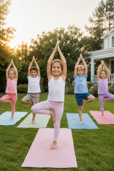 Kids Yoga Practice